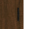 vidaXL - Dressoir - 100x36x60 - cm - bewerkt - hout - bruin - eikenkleur