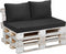 Lounge 120x80 Eco Phantom Black nature outdoor finishing