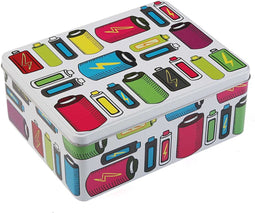 Decoratieve Doos Versa Metaal Fusion (20,5 x 8,4 x 16,5 cm)