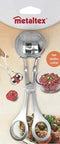 Metaltex Tang Voor Gehaktballen 17,5 X 6,5 X 4 Cm Rvs Zilver