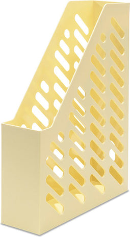 HAN tijdschriftencassette - 76 x 248 x 320mm - pastel geel - HA-1601-815