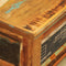 vidaXL - Salontafel - met - opbergruimte - vintage - stijl - gerecycled - hout