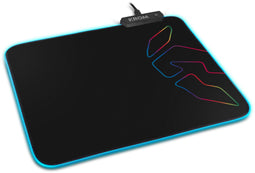 Krom - Knout RGB - Gaming Muismat met LED Verlichting - Zwart