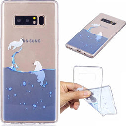 Softcase hoes noordpool Geschikt voor Samsung Galaxy Note 8