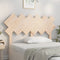 vidaXL - Hoofdbord - 132x3x81 - cm - massief - grenenhout