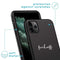 iPhone 11 Pro Hoesje Siliconen - iMoshion Design hoesje - Zwart / Fuck Off