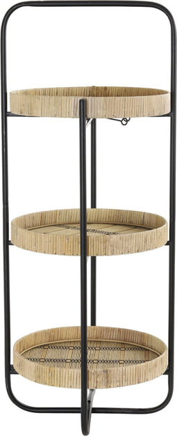 Light & Living - Etagere LORENA - Ø37x89cm - Zwart