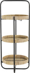 Light & Living - Etagere LORENA - Ø37x89cm - Zwart