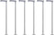 Viessmann Modelltechnik N Straatlantaarn Enkel Kant-en-klaar model 64976 6 stuk(s)