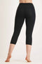 Urban Goddess Satya Capri - Yoga Legging - Dry-fit 3/4 lengte - Urban Black (M)