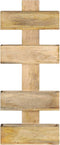 vidaXL - Tijdschriftenwandrek - 30x11x72 - cm - massief - mangohout