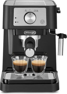 DeLonghi Stilosa EC260.BK - Espressomachine - Instelbaar cappuccinosysteem - Zwart