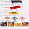 Eikaso Solingen Messenset Special Edition – 3-Delig – DIN 1,4116 Molybdeenstaal – Kleurcode Handvat – Incl. Messentas