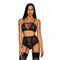 Ondergoed Set Obsessive Basitta Zwart S/M