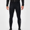 Rogelli Essential HI VIS - Lange Fietsbroek - Reflectie - Zwart - Maat L