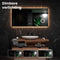 Mirlux Badkamerspiegel - Rechthoekige Wandspiegel - LED Verlichting Anti Condens Verwarming 160x80CM