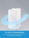 Midea MF10ET70B - Bovenlader 7 kg 1200 RPM - Duits display - Wit
