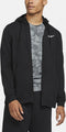Nike Dri-FIT Fleece Full Zip Sportvest Heren - Maat M - Zwart - Wit