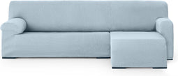 Hoes voor chaise longue met korte armleuning rechts Eysa ULISES Celeste 110 x 110 x 310 cm