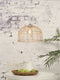 GOOD&MOJO Hanglamp Borneo - Bamboe - Ø52cm - Scandinavisch,Bohemian - Hanglampen Eetkamer, Slaapkamer, Woonkamer