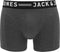 JACK&JONES PLUS JACLICHFIELD - Heren Onderbroek - 3-Pack - Burgundy (3 stuks)