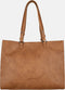 Enrico Benetti Lily - Shopper met 15 inch laptopvak - Cognac