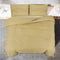 vidaXL - Dekbedovertrekset - lichtgewicht - 155x220 - cm - microvezel - taupe