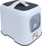 Rotho MyPet Biala - Kattenbak - Modern design - Wit & Antraciet