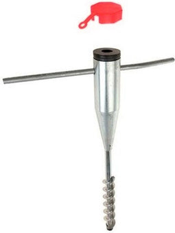 Redcliffs Parasolhouder - Metaal - Geschikt voor parasols Ø 25 tot 55 mm - Zilver