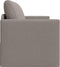 vidaXL - Hoekbankbed - 2-in-1 - Taupe - 124x71x78 - cm - Stof