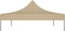 vidaXL - Partytentdak - 270 - g/m² - 4,5x3 - m - beige