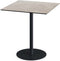 Urban Terrastafel Zwart Frame + Moonstone HPL 70x70 cm - Essentials 130011377