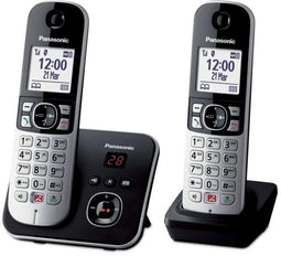 Panasonic KX-TG6862 - Dect-telefoon - 2 handsets - Oproepblokkeerfunctie