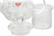 Theepot DKD Home Decor Transparant (250 ml) (14 x 8 x 15 cm)
