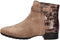 Gabor Dames Enkellaarsjes - Suede - Croco details - Bruin