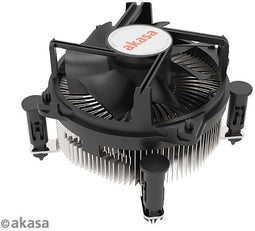 Akasa AK-CC6606BP01 - CPU Koeler - Intel LGA1700 tot 125W TDP - 90 mm PWM Ventilator