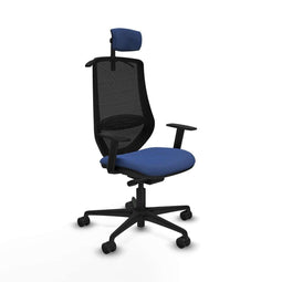 Bureaustoel Piqueras y Crespo D036N2H Marineblauw