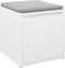 vidaXL - Opbergbox - met - lade - 40,5x40x40 - cm - bewerkt - hout - wit