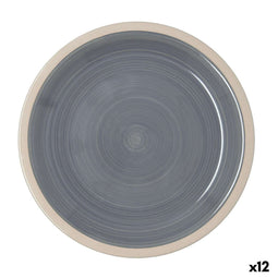 Quid Baltic - Eetbord - Keramisch Ø 27 cm - Beige (12 Stuks)