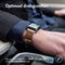 imoshion Magnetisch lederen bandje - Geschikt voor Apple Watch 1, 2, 3, 4, 5, 6, 7, 8, 9, 10, SE, Ultra (2) - 44/45/46/49 mm - Bruin - One Size