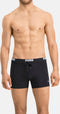 PUMA Swim Logo Trunk - Heren Zwembroek - Vormvaste Technologie - Zwart