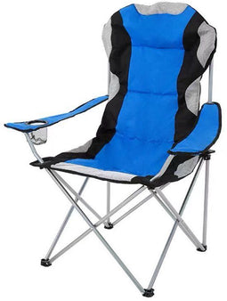 VDD - campingstoel - inklapbaar met bekerhouder - lichtgewicht - neutrale tint