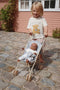 Konges Sløjd Poppenwagen /Doll Stroller/ Buggy - Captains Blue Check