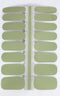 LAUED Nagelstickers - Nail Wraps - 16 Extreem Dunne Nagellak Stickers - Manicure Nail Art Folie - Lady In Green