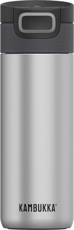 Kambukka Etna Thermosbeker 500 ml - makkelijk reinigen - lekvrije Koffiebeker - Zilver