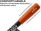 Buccan Cooking - 6-Delige Messenset - Roestvrij staal - Ergonomische houten handvatten (6 stuks)