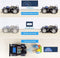 Raspberry Pi Pico Robot Car Kit, Open Source, MicroPython, App Control, RGB LED, Elektronische DIY Robot Kit voor tieners en volwassenen