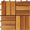 vidaXL - Terrastegels - 30 - x - 30 - cm - Acacia - set - van - 30