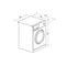 SMEG WHT814EIN - Wasmachine - 8 kg - 16 programma's - 1400 rpm