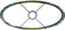 Light & Living Lampenkap ovaal Xenia Flora - Groen - 38x17.5x28cm - Oosters